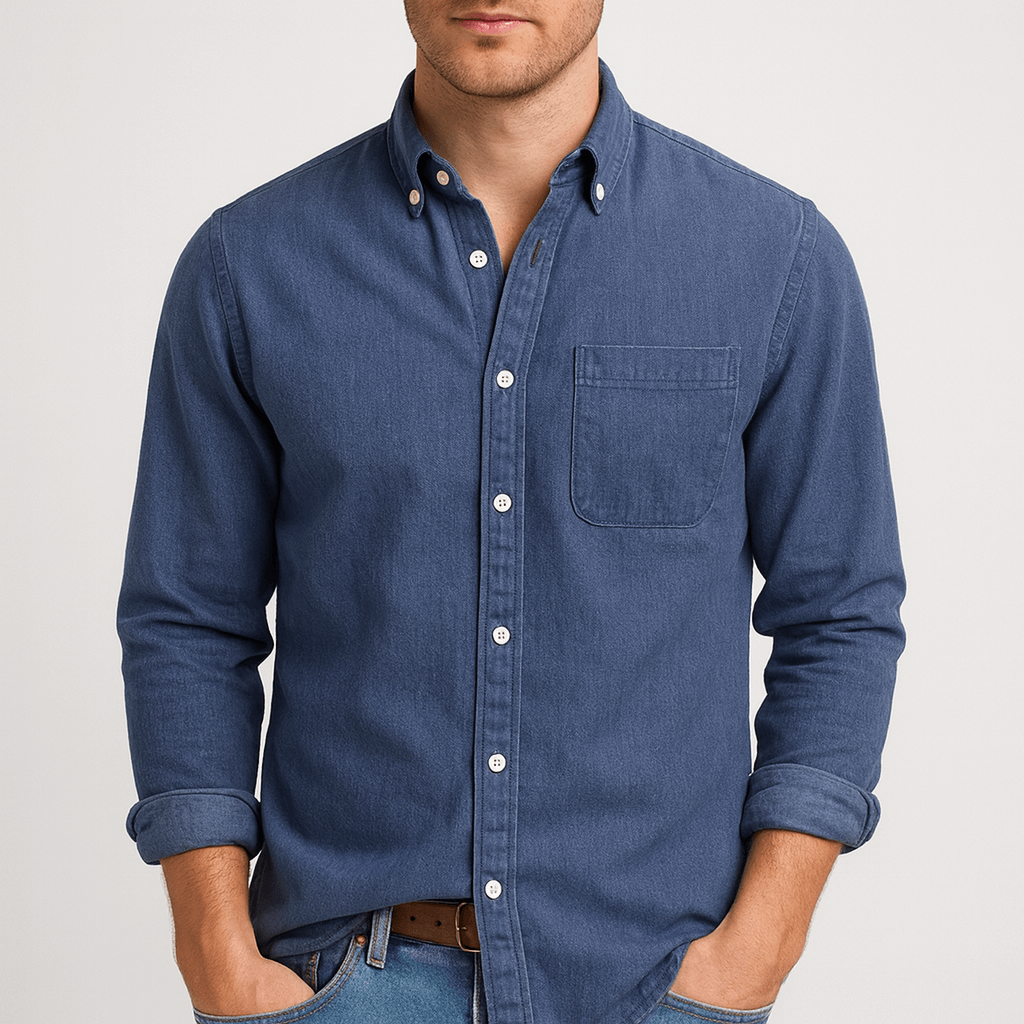 Fomari | Eleganter Kragen langarmshirt