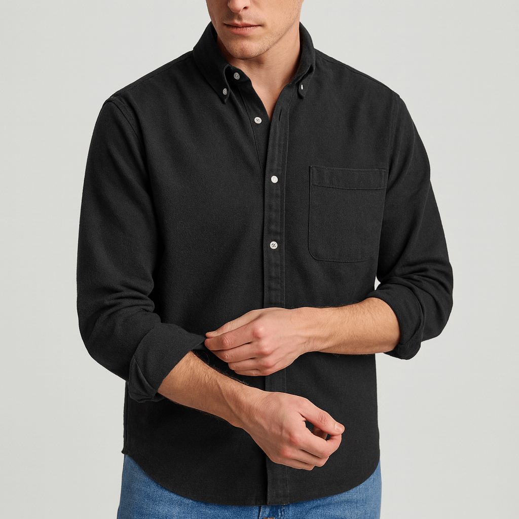Fomari | Eleganter Kragen langarmshirt